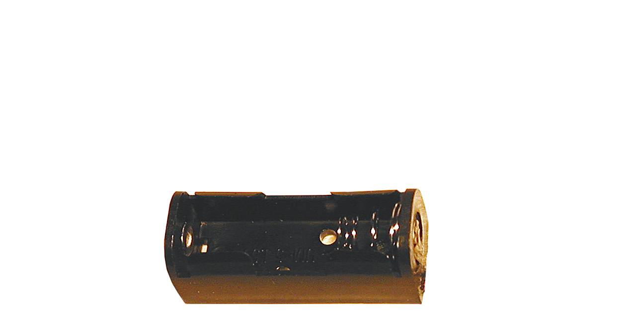 Battery holder no leads