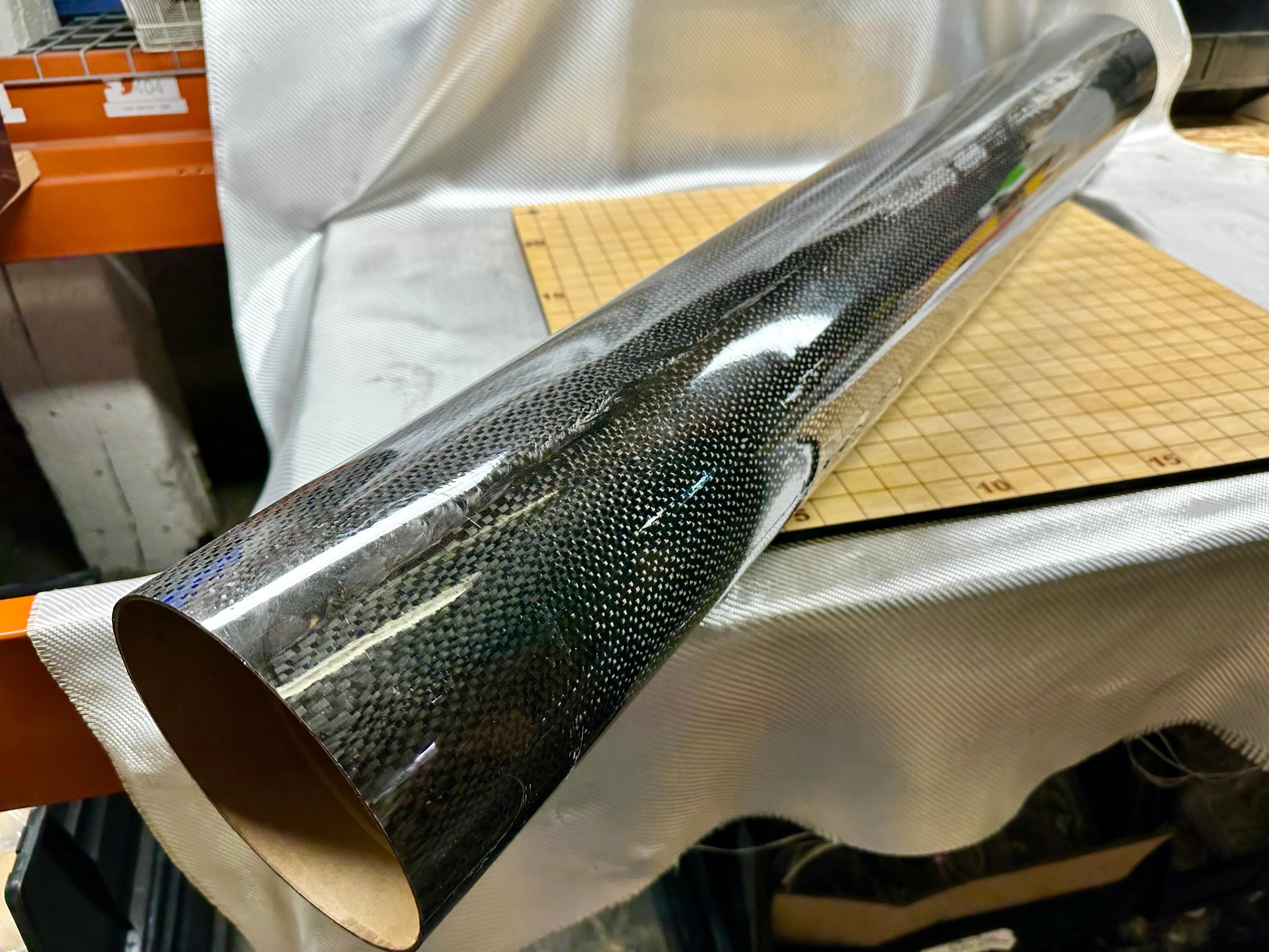 LOC Carbon Fiber Wrapped 6.0" PML Phenolic Airframe Blemished CLOSEOUT CORNER