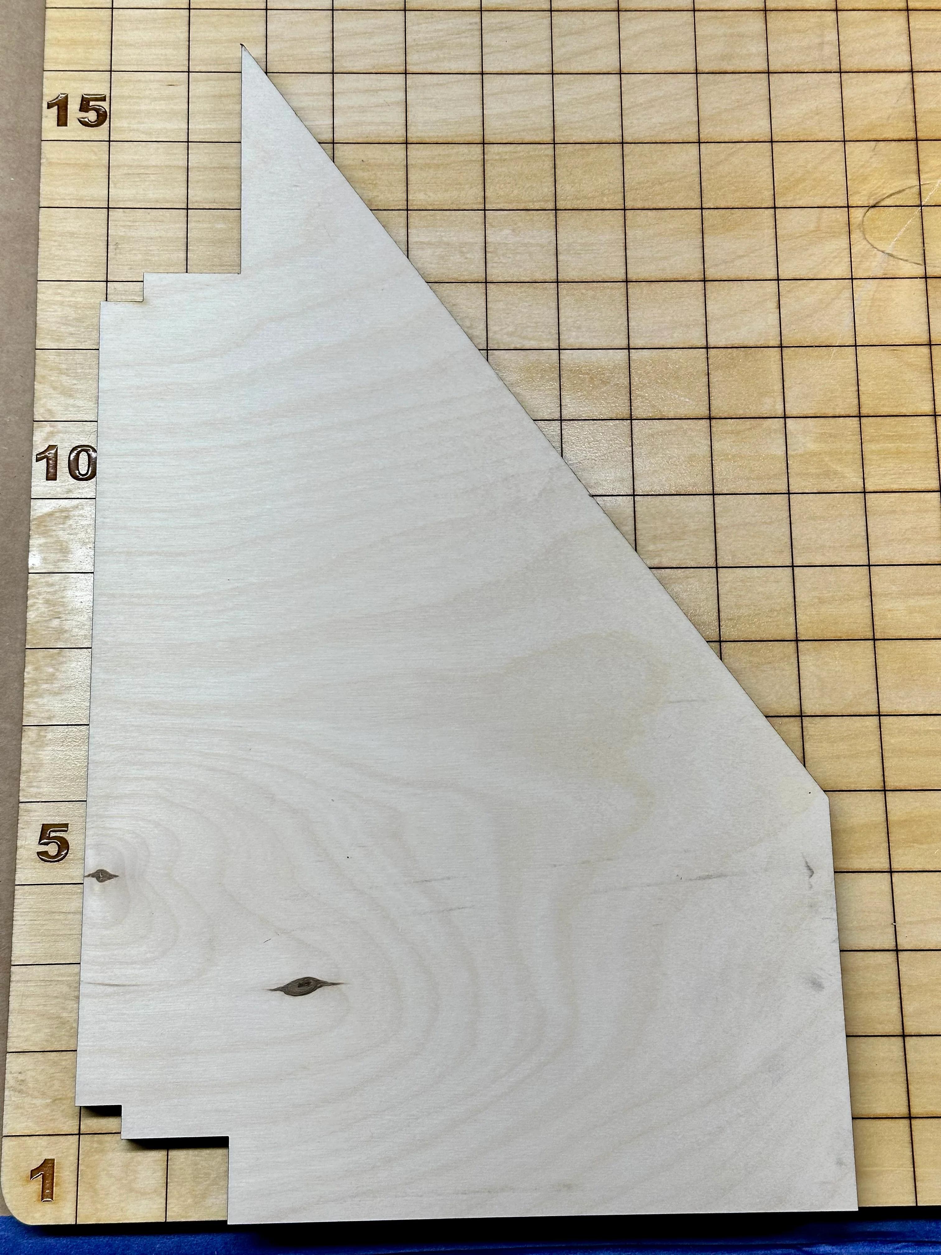 LOC 3/8" Plywood Fin Set CLOSEOUT CORNER