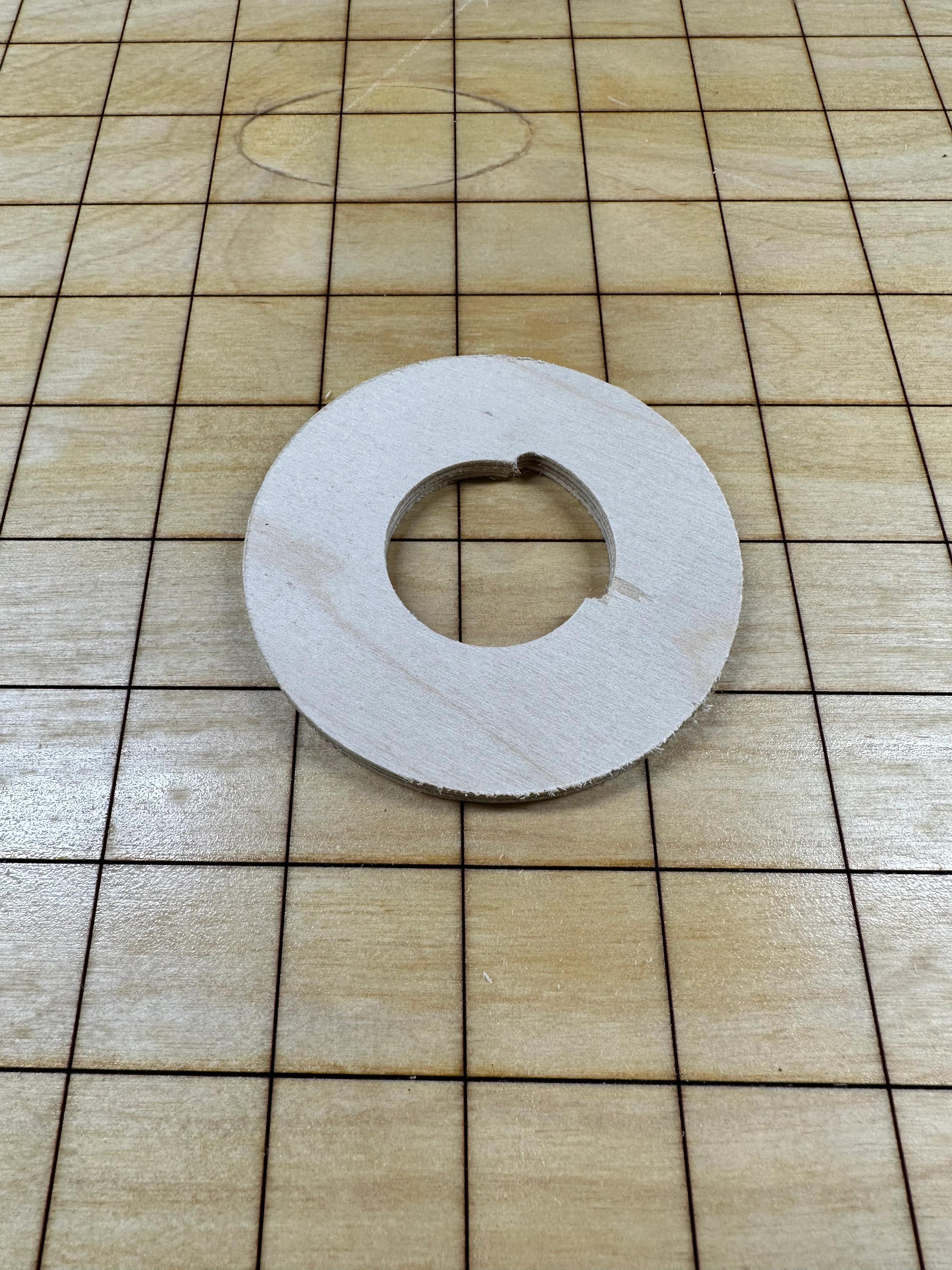 LOC PML 3.0-1.1 Notched Centering Ring CLOSEOUT CORNER