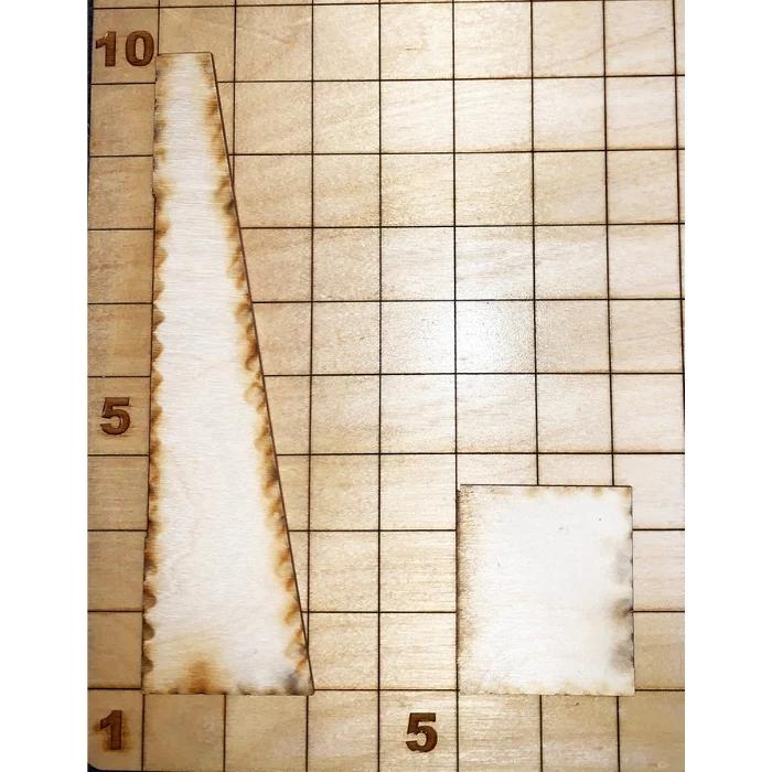 LOC 2.56" TWT Phoenix Fin Set