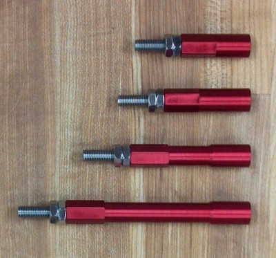 Madcow M1ES, Min Diam Retainer Extension Set, 4 each for 5/16 Studs