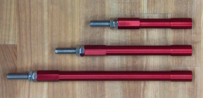 Madcow M2ES, Min Diam Retainer Extension Set, 3 each for 3/8 Studs